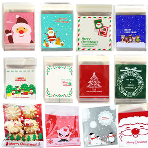 25Pcs/lot Cute Cartoon Gifts Bags Christmas