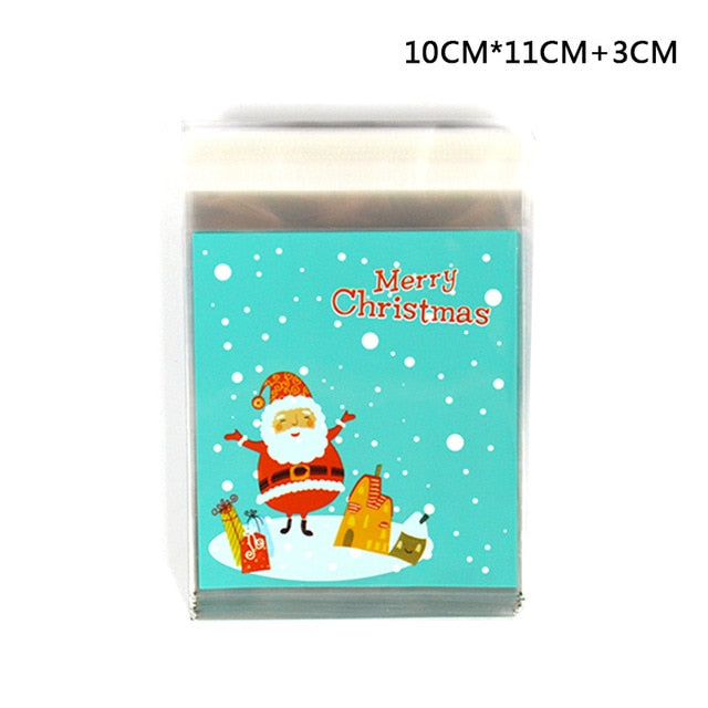 25Pcs/lot Cute Cartoon Gifts Bags Christmas