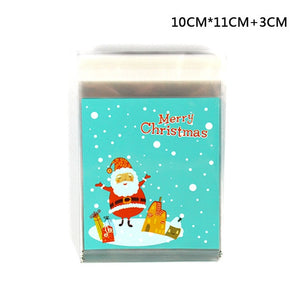25Pcs/lot Cute Cartoon Gifts Bags Christmas