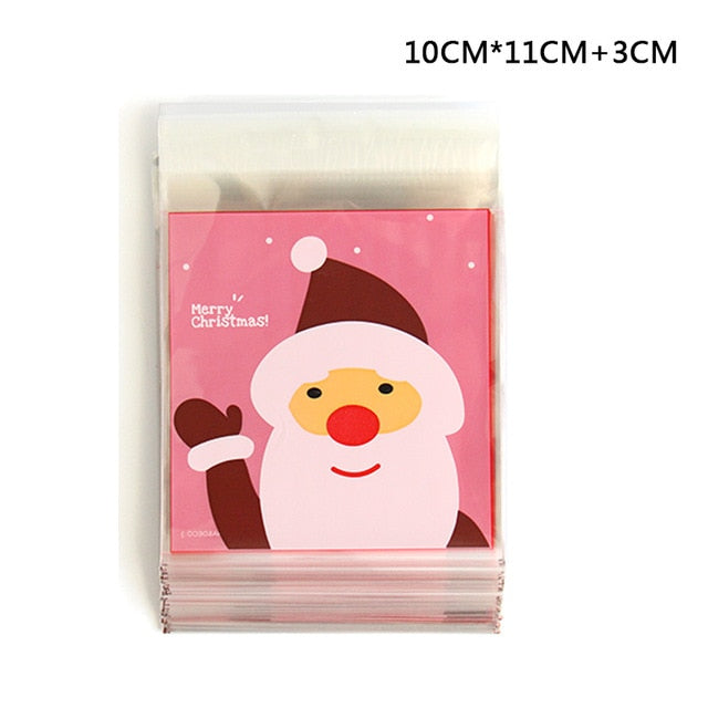 25Pcs/lot Cute Cartoon Gifts Bags Christmas