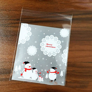 25Pcs/lot Cute Cartoon Gifts Bags Christmas