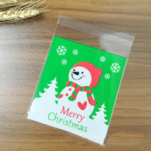25Pcs/lot Cute Cartoon Gifts Bags Christmas