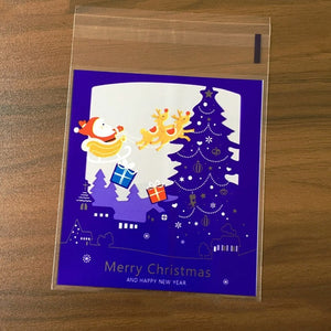 25Pcs/lot Cute Cartoon Gifts Bags Christmas
