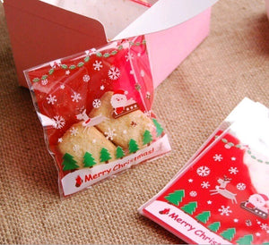 25Pcs/lot Cute Cartoon Gifts Bags Christmas