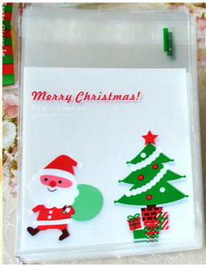 25Pcs/lot Cute Cartoon Gifts Bags Christmas