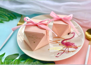 New Pink/Red/Bule Diamond Shape Baby Shower