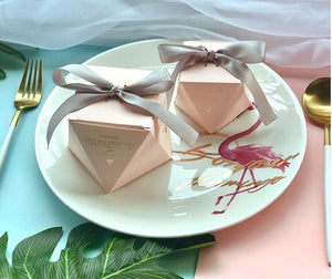 New Pink/Red/Bule Diamond Shape Baby Shower