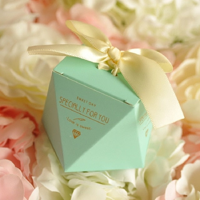 New Pink/Red/Bule Diamond Shape Baby Shower
