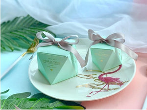 New Pink/Red/Bule Diamond Shape Baby Shower