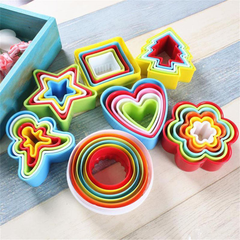 5pcs/6pcs/Set  Cookie Cutter Cake Mold Biscuit Fondant DIY