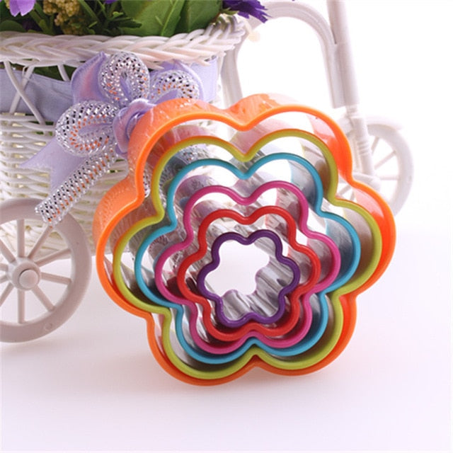5pcs/6pcs/Set  Cookie Cutter Cake Mold Biscuit Fondant DIY