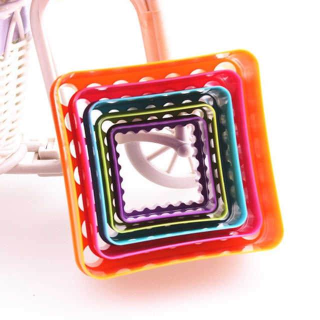 5pcs/6pcs/Set  Cookie Cutter Cake Mold Biscuit Fondant DIY