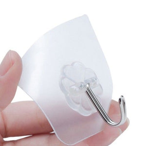 Hanger Wall Hooks Strong Transparent