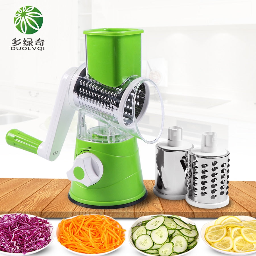 Manual Vegetable Cutter Slicer  Round