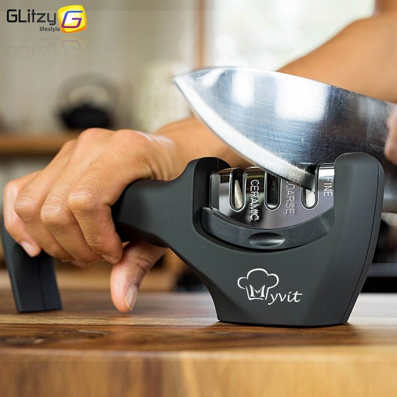 Knife Sharpener 3 Stages Professional