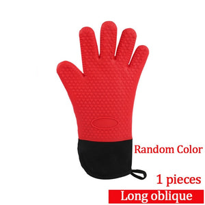 2pcs  Resistant Silicone Glove BBQ Grill