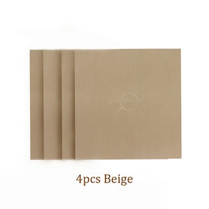 4pcs/set Gas Stove Cooker Protectors Cover/liner