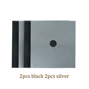 4pcs/set Gas Stove Cooker Protectors Cover/liner