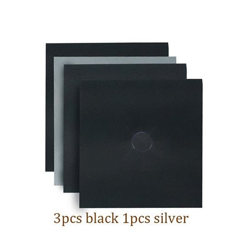 4pcs/set Gas Stove Cooker Protectors Cover/liner