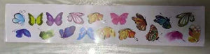 Creative Refrigerator Black Wall Sticker Butterfly Pattern