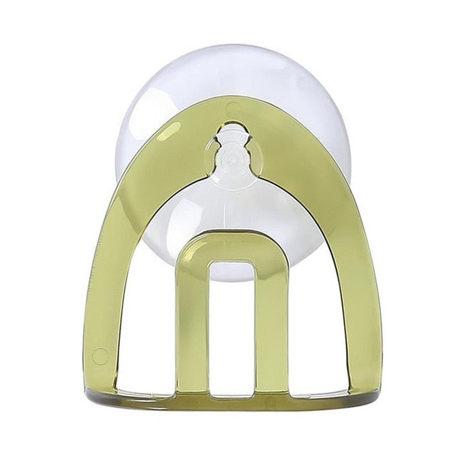 High Quality ABS PVC Suction Cup Sink Drain Rack Sponge