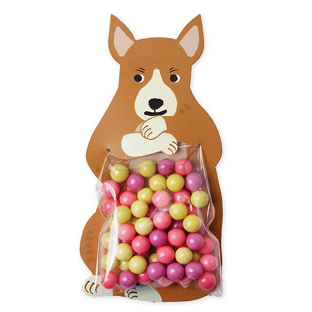 Animal 10pcs/lot Baby Shower Birthday Party Cute Gift Bags