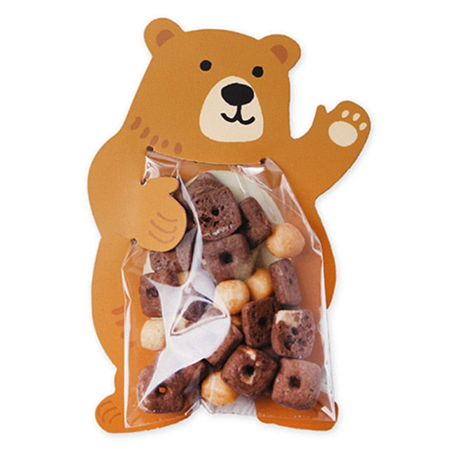 Animal 10pcs/lot Baby Shower Birthday Party Cute Gift Bags
