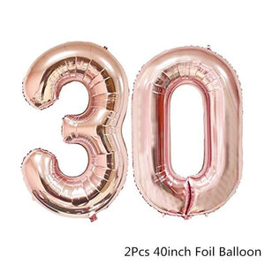30th/50th/60th Happy Birthday Photo Booth Prop Anniversary Birthday Party