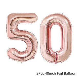 30th/50th/60th Happy Birthday Photo Booth Prop Anniversary Birthday Party