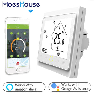 WiFi Smart Thermostat Temperature Controller for Water/Electric floor Heating