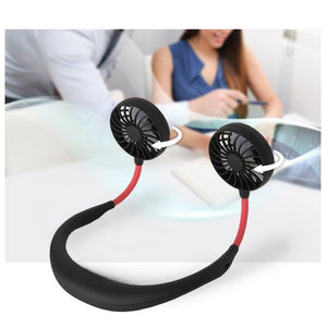 New USB Rechargeable Wearable Portable Hand Free Neckband