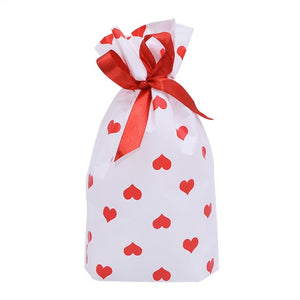 5/10 pcs Candy Cookies Gift Bags With Ribbon Snack
