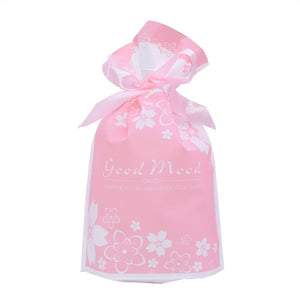 5/10 pcs Candy Cookies Gift Bags With Ribbon Snack