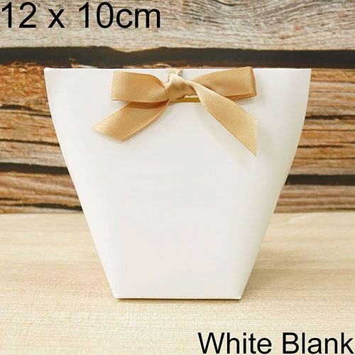 5pcs Upscale Black White Bronzing "Merci" Candy Bag