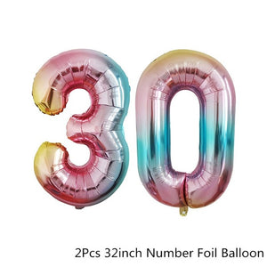 30th/50th/60th Happy Birthday Photo Booth Prop Anniversary Birthday Party