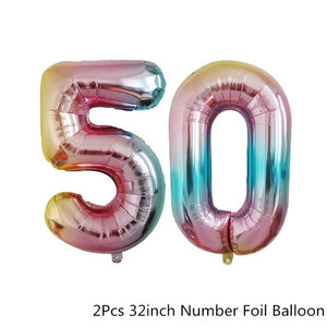 30th/50th/60th Happy Birthday Photo Booth Prop Anniversary Birthday Party
