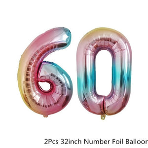 30th/50th/60th Happy Birthday Photo Booth Prop Anniversary Birthday Party