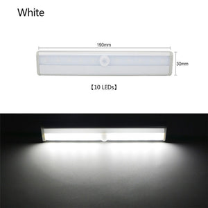 Wireless LED Under Cabinet Light PIR Motion Sensor Lamp 6/10