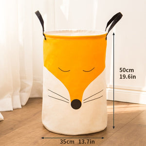 New Durable Kids Toy Storage Basket couples arctic fox Washing