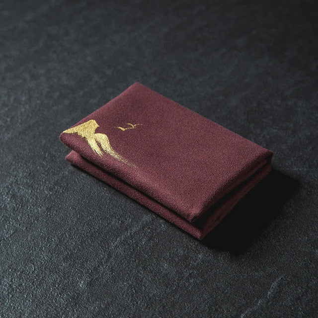 Vintage Embroidered Tea Napkins Cloth