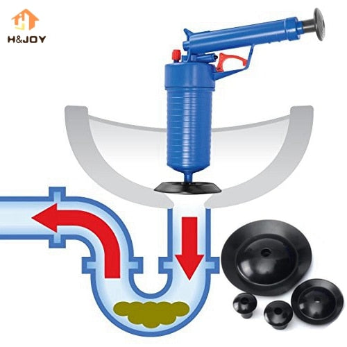 High Pressure Air Drain Blaster Toilets