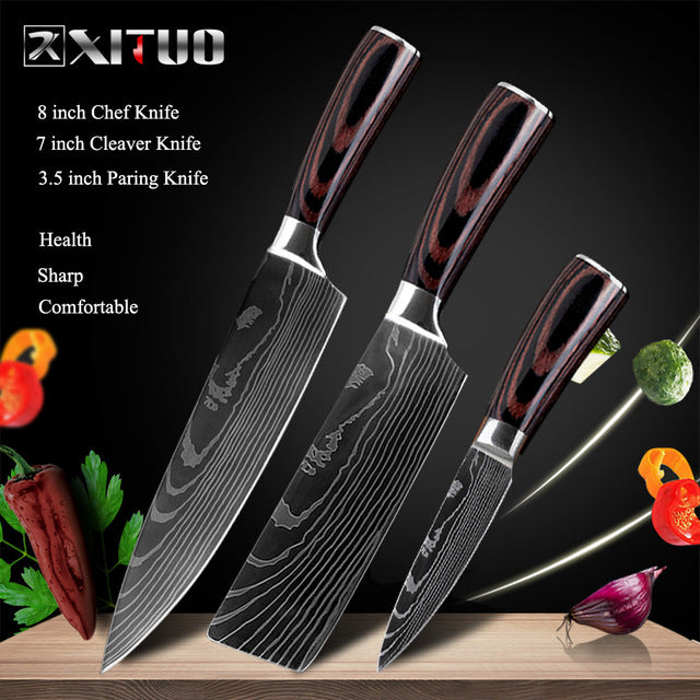 Kitchen Chef Knives Set 8 inch