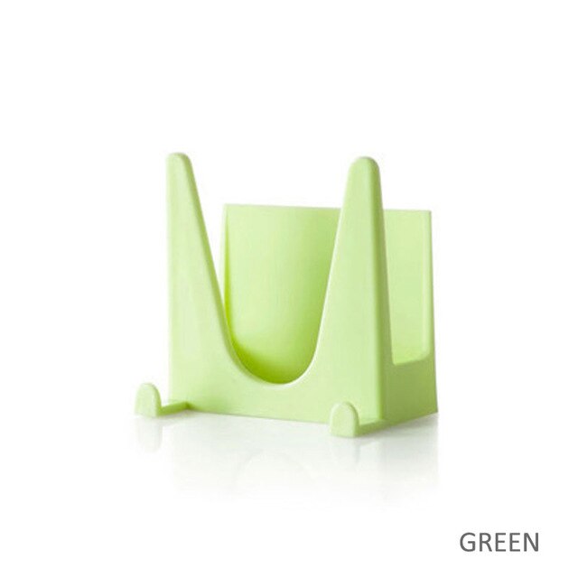2 pcs Kitchen Accessories Cutting Board Shelf Pot Lids Holder Multifunction