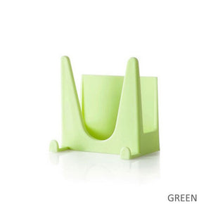 2 pcs Kitchen Accessories Cutting Board Shelf Pot Lids Holder Multifunction