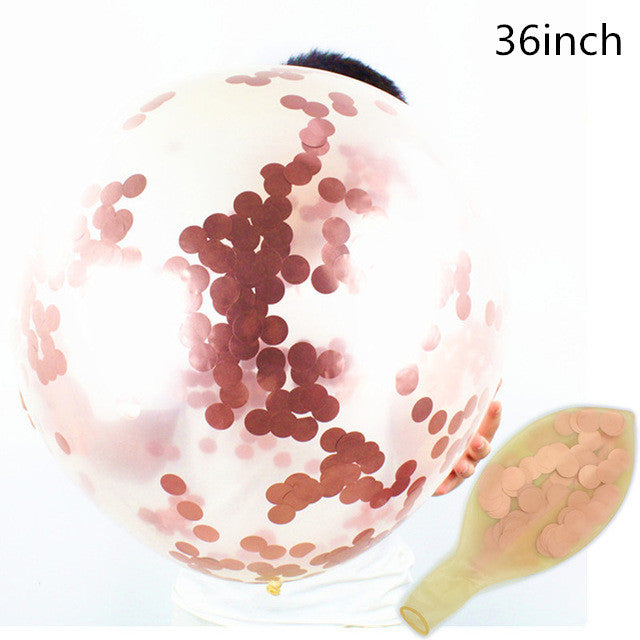 Rose Gold Party Balloons 14 PCS