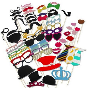 60 Pcs Photo Booth Prop Party