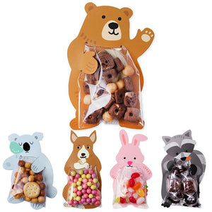 10pcs/lot Cute Animal Bear Rabbit Koala Candy Bags