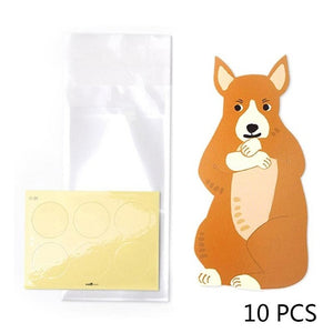 10pcs/lot Cute Animal Bear Rabbit Koala Candy Bags